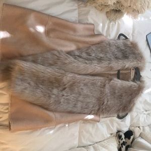 fur vest